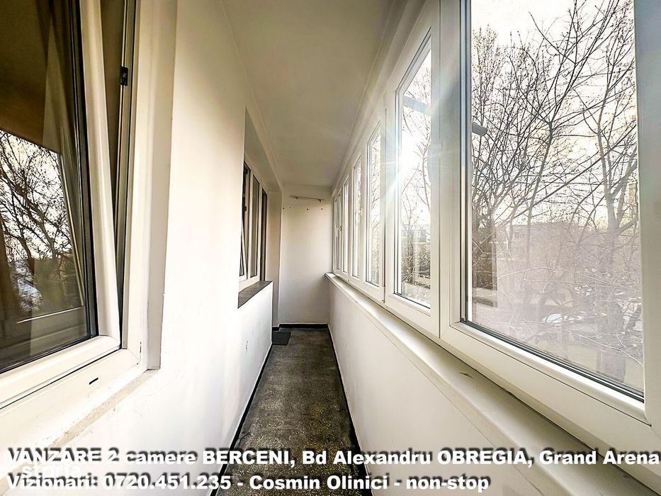 Apartament 2 camere Bd Obregia etaj 2 aproape Grand Arena 50 mp