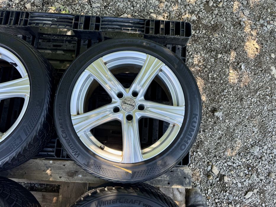 Алуминиеви джанти 17” 5x112+ГУМИ Kumho 205/50/17 за Vw,Skoda,Seat,Audi