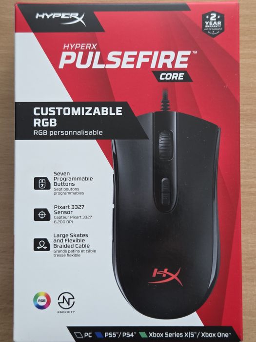 HyperX комплект мишка и слушалки