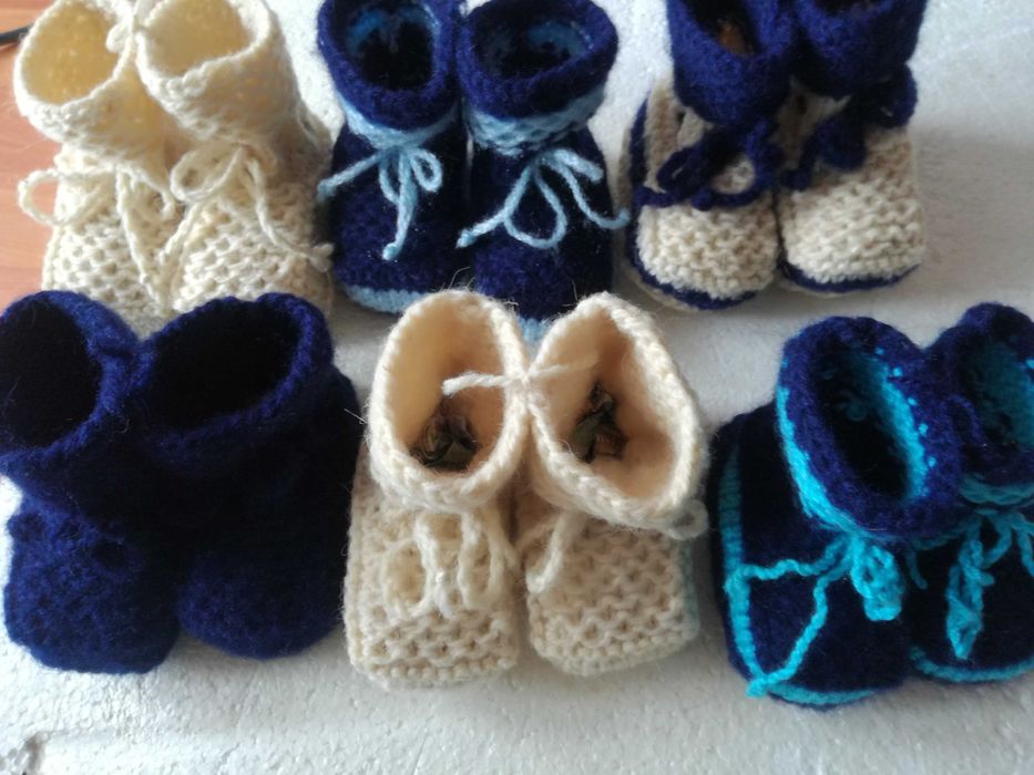 Продавам детски вълнени терлички