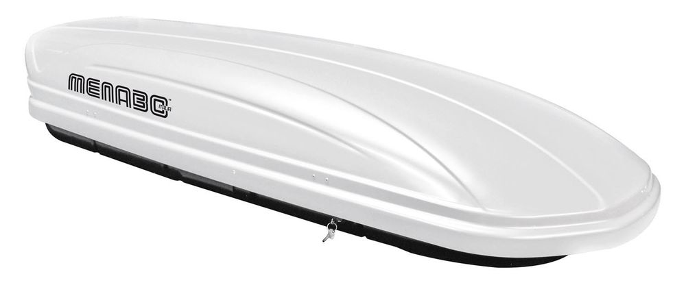 Cutie portbagaj Menabo Mania 460 ABS White