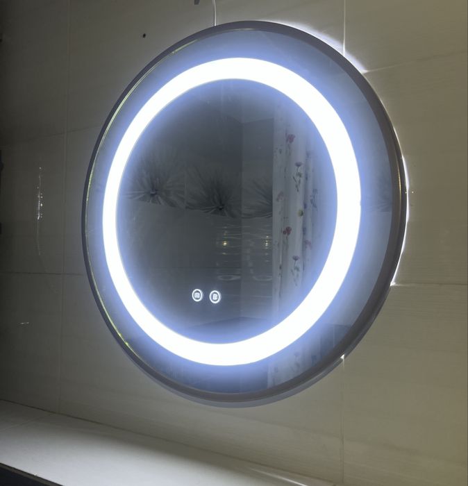 Oglinda cu led, diametru 60cm