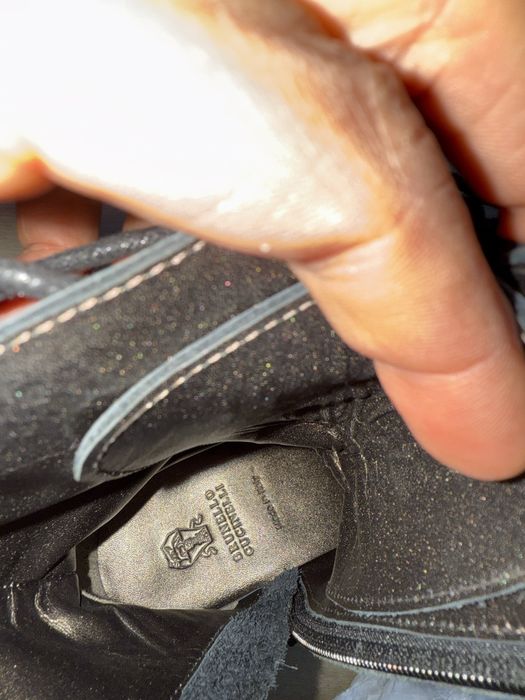 Боти от естествена кожа Brunello Cucinelli