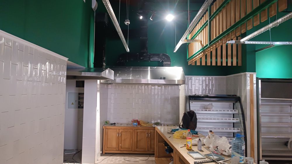 Вентиляция под ключ.Вытяжка.