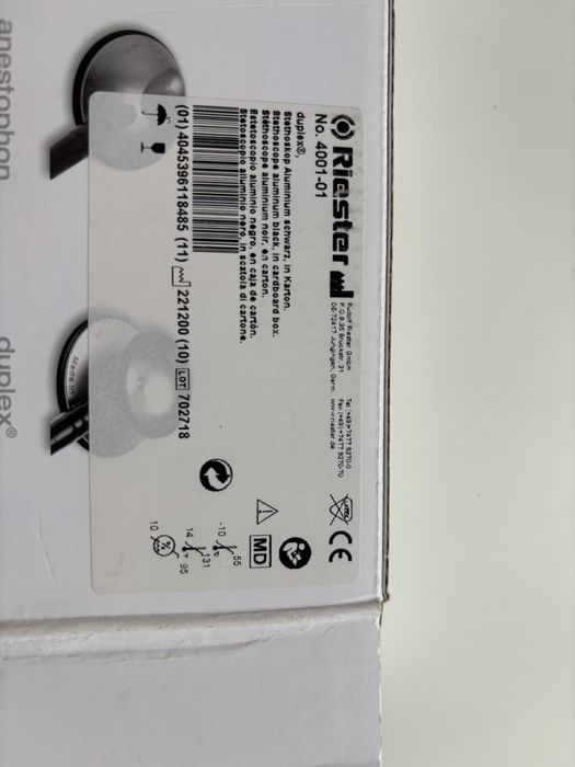 Vand stetoscop Riester Duplex