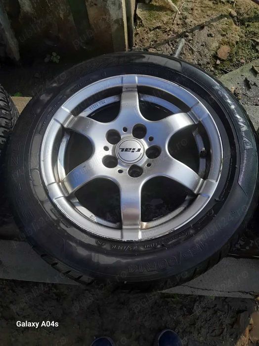 Vând set 4 roti auto de vara 185 69 14