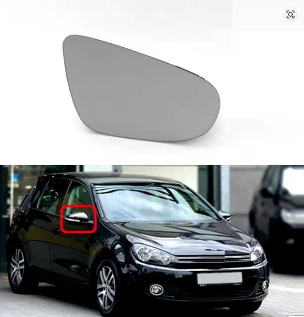 VW Golf 6 Стъкло огледало MK6 Touran Passat 6 Bora VW Caddy с подгрев
