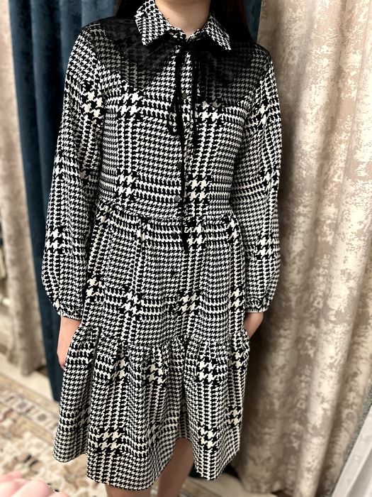 Платье с принтом