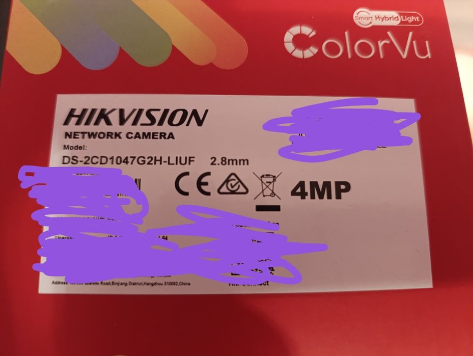 IP-камера ColorVu 4мп Hikvision DS-2CD1047G2H-LIUF (2,8 мм)