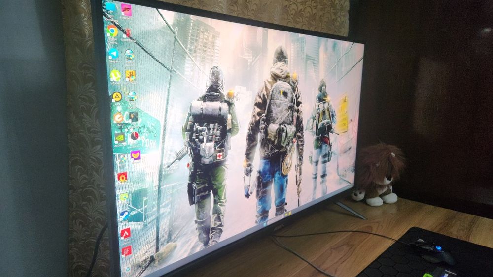 Монитор Gigabyte Aorus FV43U — это 43-дюймовый 4K игровой монитор с VA