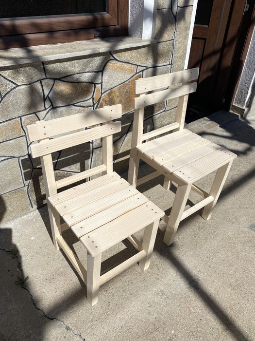 Дървени Столчета от чам