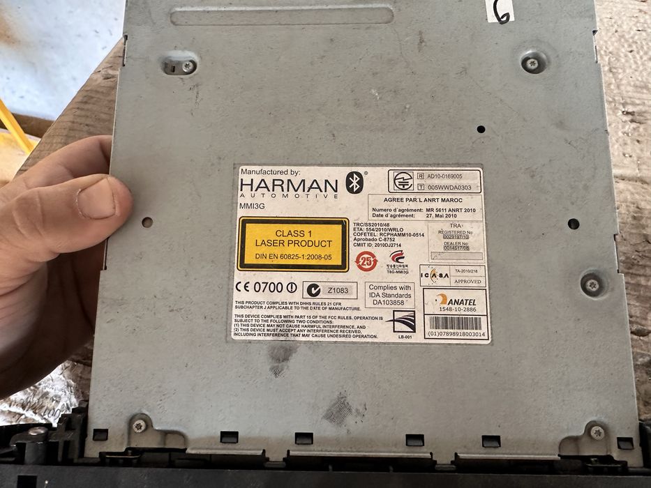 Медия ауди а6 а7 / audi a6 a7 4G0 035 746 A