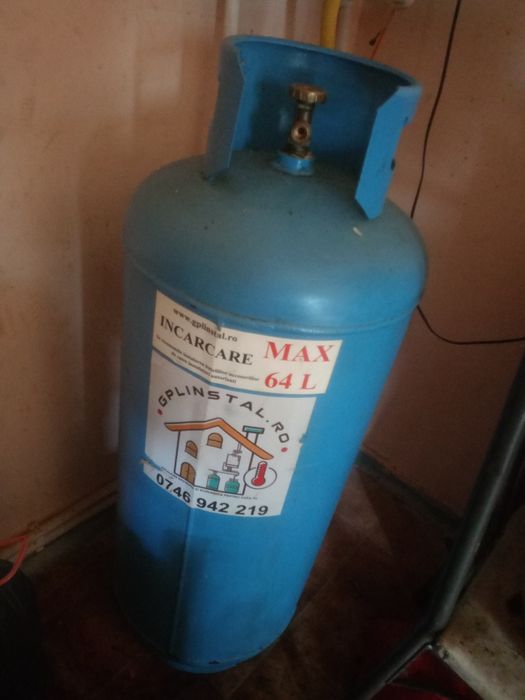 Butelie gaz 64 litri