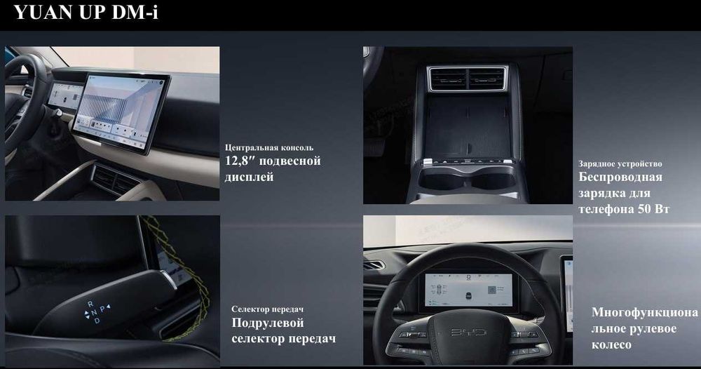 BYD YUAN UP DM-I от оффициального диллера BYD ROHAT