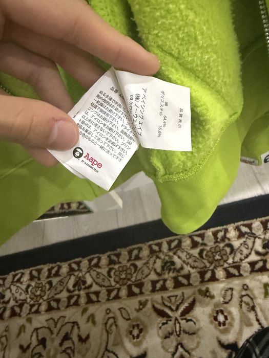 Aape zip hoodie легит