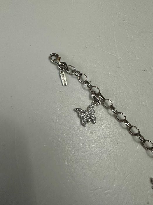 BRATARA ARGINT 925 - De firma: AGHATA - Cu Charmuri - Made in France !