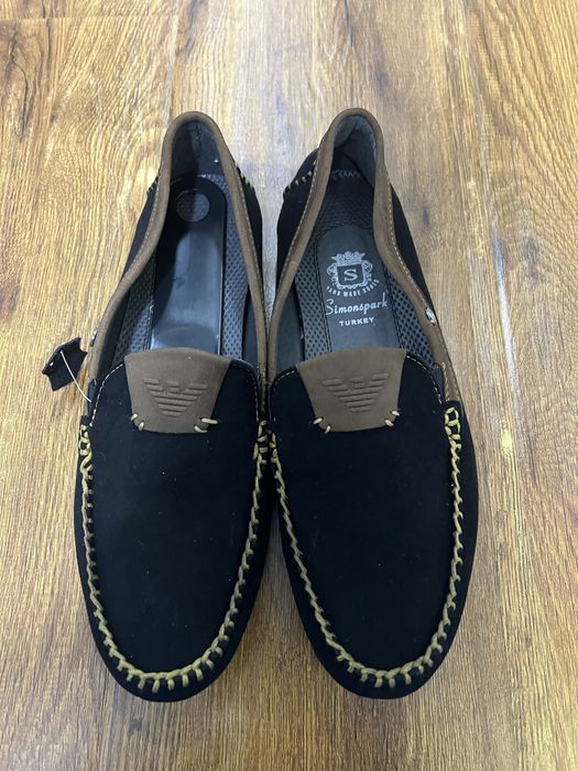 Макасины из набука