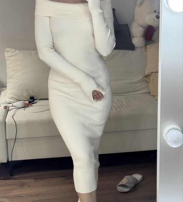 Трикотажное платье