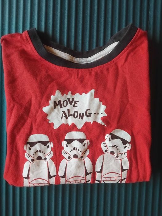 Star Wars оригинална детска блуза с дълъг ръкав 128-134 см.