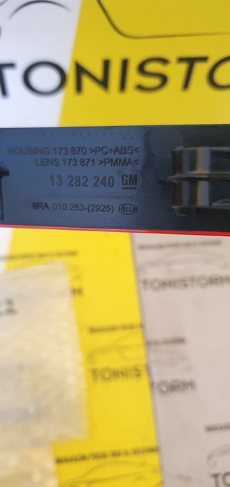 Catadioptru stg dr spate Opel Astra J, Gm 13282239,13282240