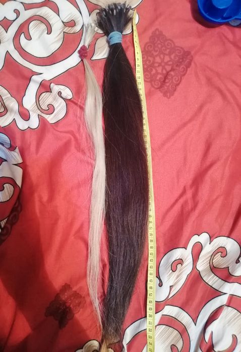 Волосы натуральные 55 см