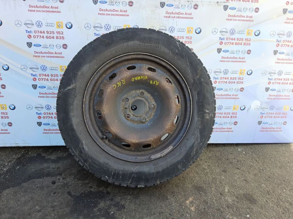 Roata rezerva Renault Trafic 2014-2020 Opel Vivaro Nissan nv300 Roata rezerva Trafic 3 r16c