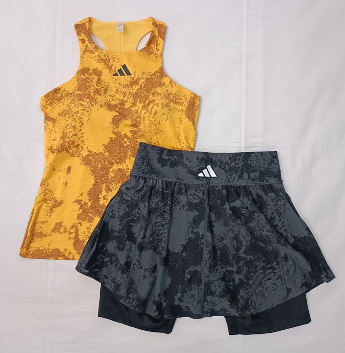 Adidas Paris Tennis Tank Top + 2in1 Skirt оригинален екип M комплект