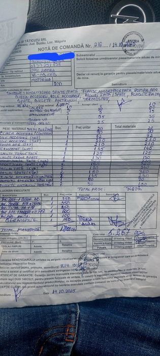 Vând sau schimb opel zafira a 2.0 diesel 2003 an