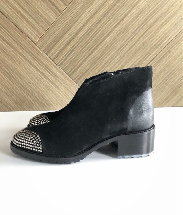 Ghete musette piele