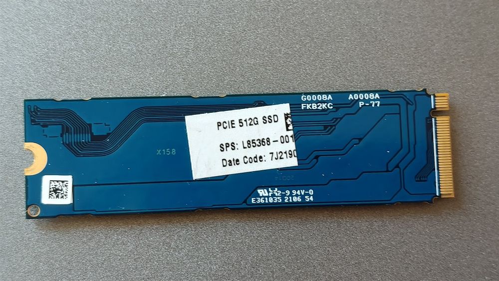 Ssd NVMe Kioxia 512