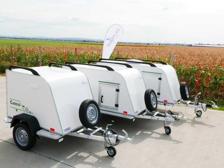 Remorca furgon TOMPLAN TF3 SP * transport bagaje * 750 kg
