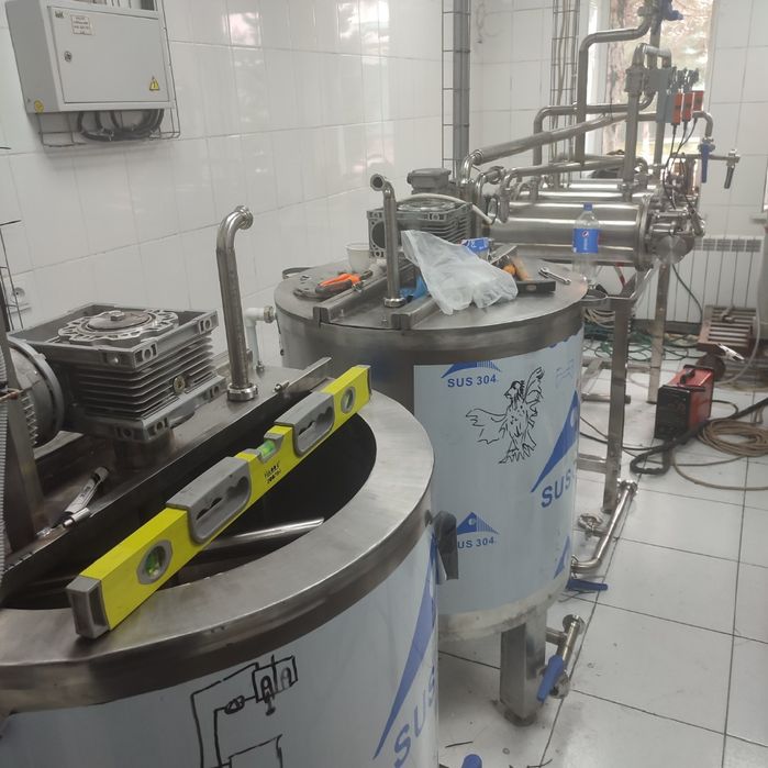 Нержавеющие Ёмкости, Мешалки, Миксеры,Реакторы,Жироплавители,Вататоры.