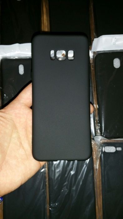 Husa silicon negru mat ultragrip Huawei P20 si Nokia 1 5 7 7 Plus 6.1