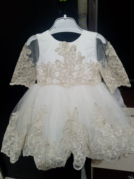 Детское платье до года