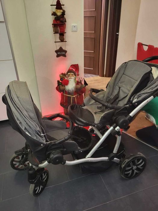 Количка 3в1 за близнаци