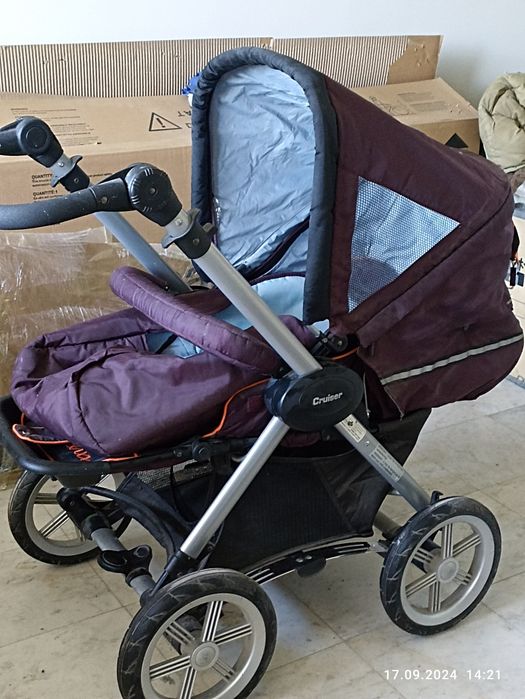 Коляска детская , утепленная
