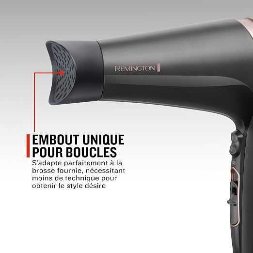 Сешоар за коса Remington Curl & Straight D5707 В комплект с четка и дифузер 2200W