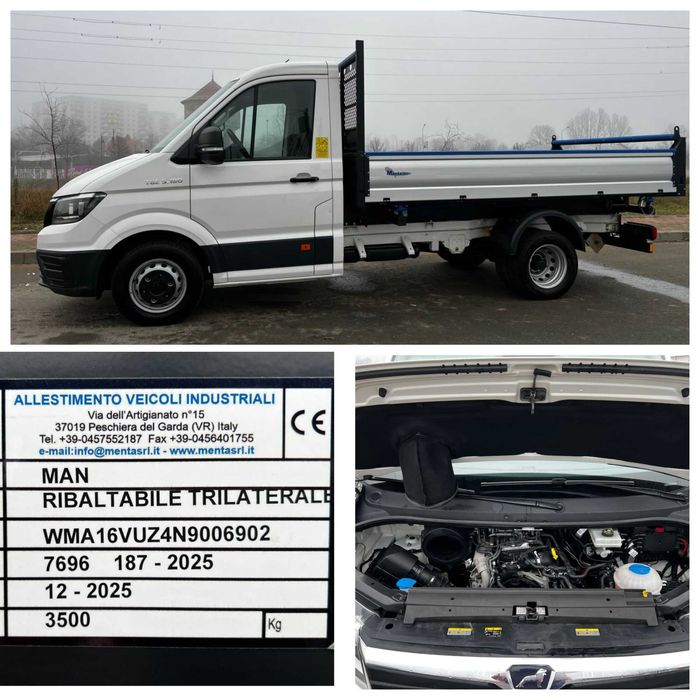 MAN TGE 5.180  ( sprinter / crafter ) Basculabil