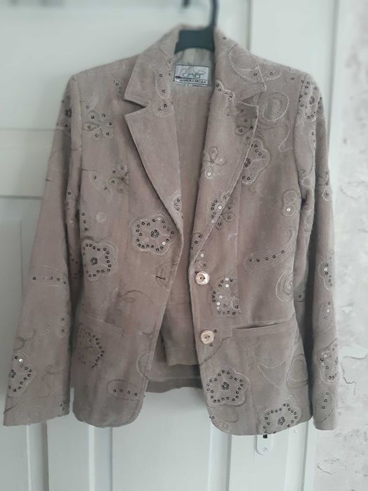 Дамски джинсов костюм