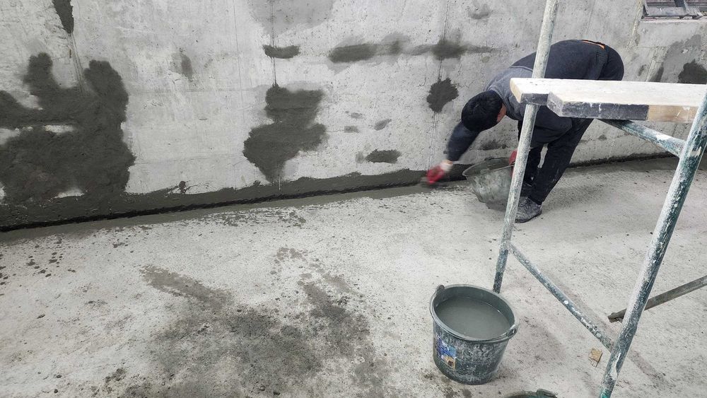 Гидроизоляция подвала фундамента подземных парковок лифтовых шахт