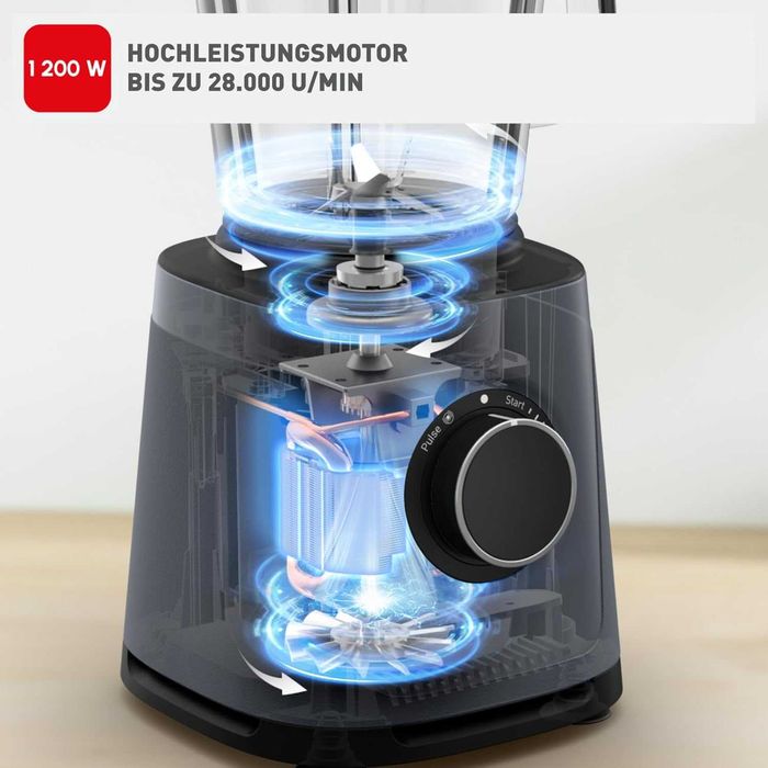 Нов Мощен Блендер Tefal PerfectMix BL771BF0, 2 л, Стъклена Кана, 1200W, Сив, 2 години Гаранция