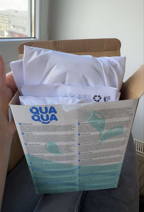 Colac gonflabil pentru băuturi și loc pentru gheață pentru plajă / piscină