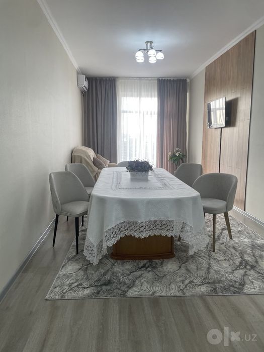 Сдается квартира аренда юнусобод 10 кв 2 ком 84 м2 новастройка  750$