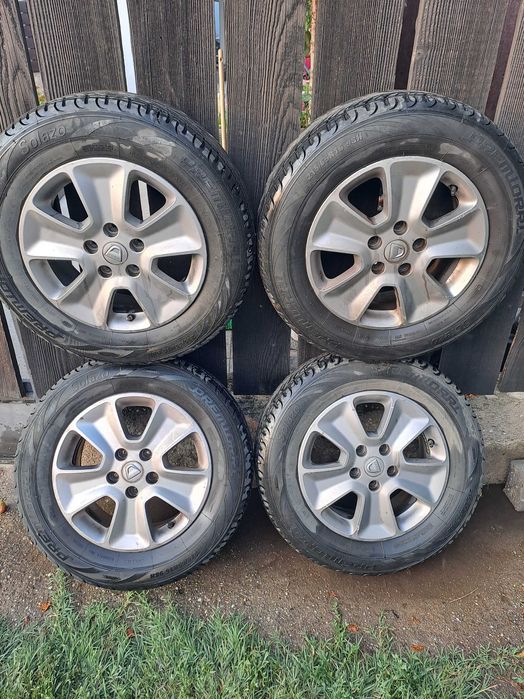 Jante aliaj originale Dacia Duster 215×65 R16, 8 bucati