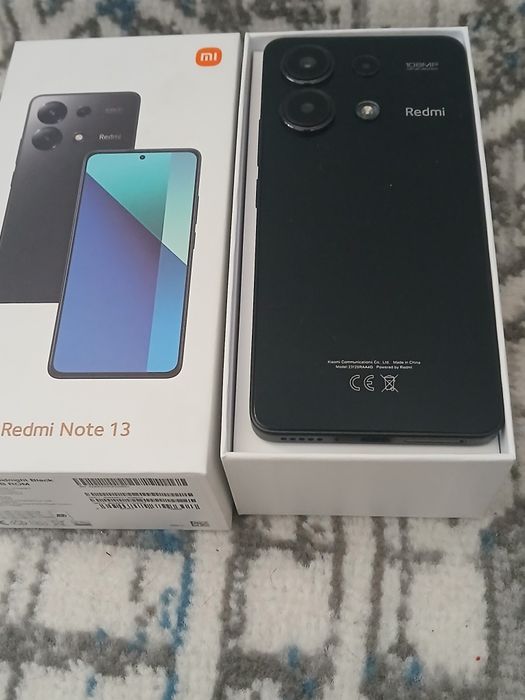 Redmi Note 13 8+4/256GB. Zavod Ideal holatda. To'liq komplekt.
