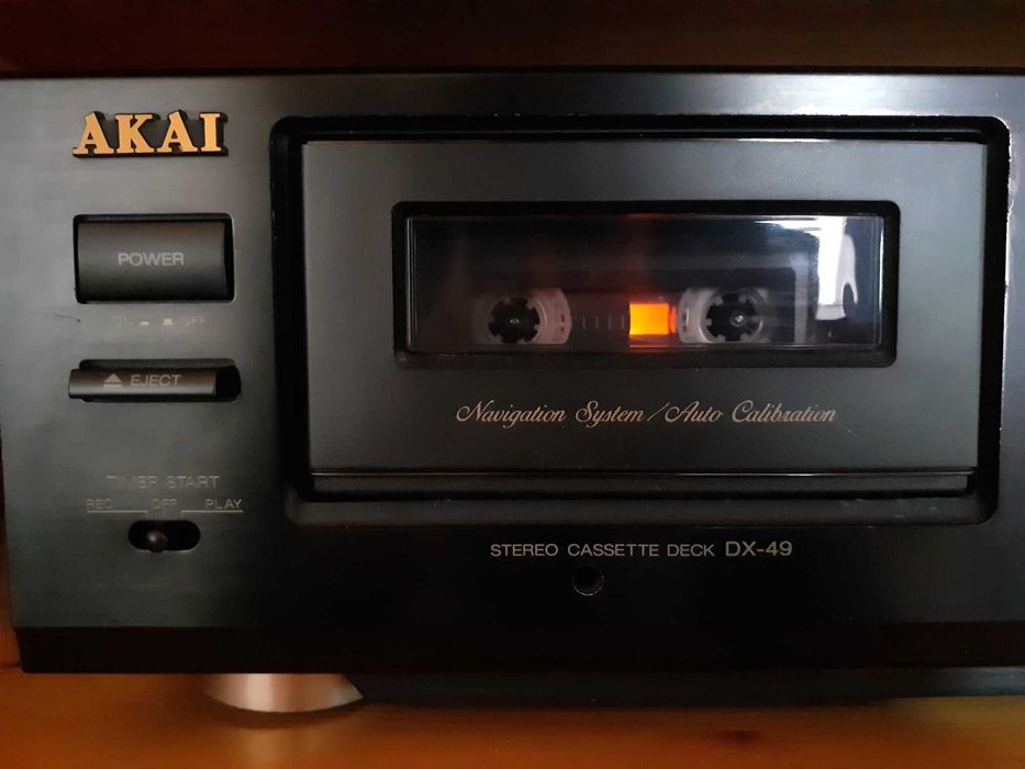 Перфектен дек AKAI DX-49- Японски топ модел-Като Нов. ПРОМОЦИЯ.