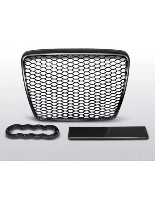 Grila negru mat pentru Audi A6 (09-11) Tuning-Tec