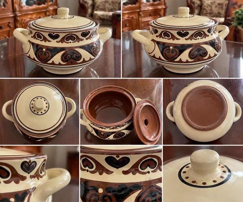 Супница с крышкой