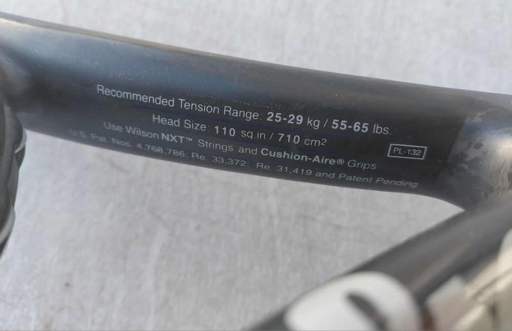 Racheta (paleta) tennis (tenis) Wilson Hyper Hammer 2.3 carbon
