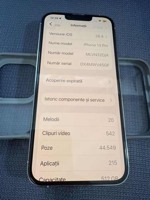 Iphone 13 pro neverlock 512gb bateria 100%